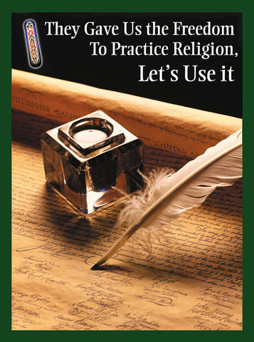 Wall Poster: Using Freedom of Religion